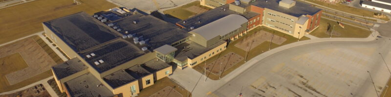 liberty middle school aerial shot